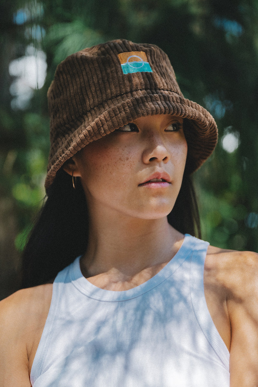 Corduroy Bucket Hat - KE'ALA BIKINIS ACTIVEWEAR