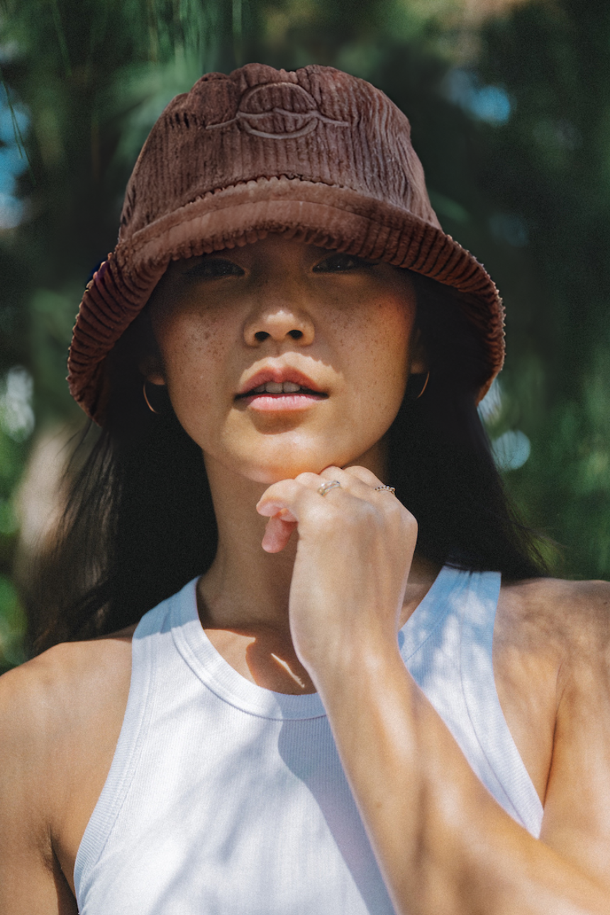 Corduroy Bucket Hat - KEALA BIKINIS ACTIVEWEAR