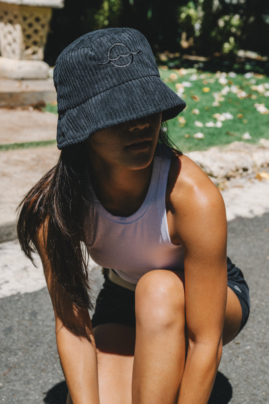 Corduroy Bucket Hat - KE'ALA BIKINIS ACTIVEWEAR