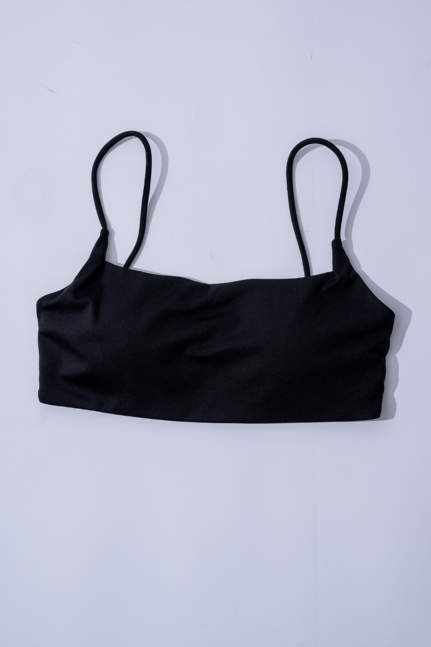 Mikayla Top – Squared Neckline Bra Top with Skinny Straps - KEALA BIKINIS ACTIVEWEAR