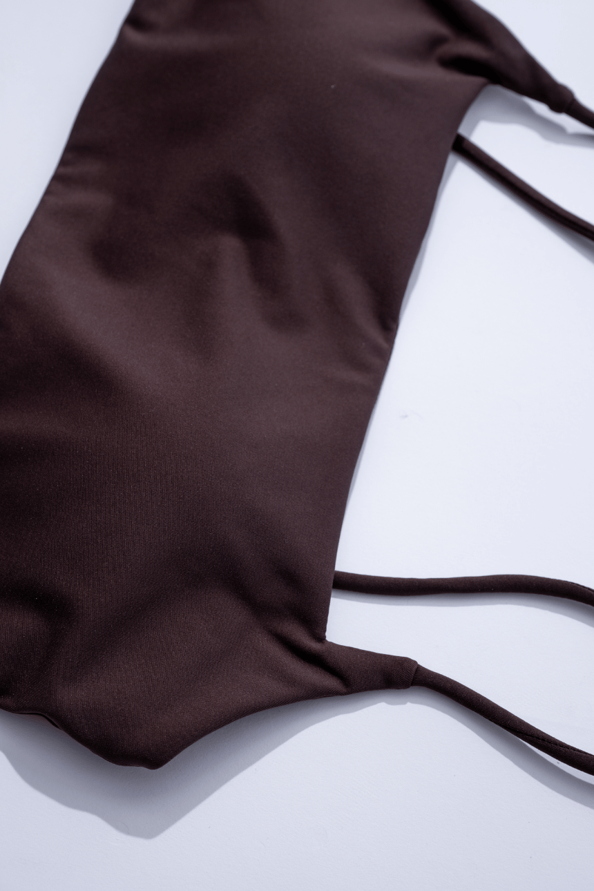 Mikayla Top – Squared Neckline Bra Top with Skinny Straps - KEALA BIKINIS ACTIVEWEAR