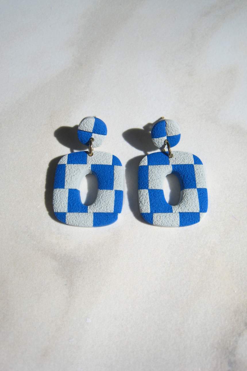 Shortbread – Chunky Squared Earrings - KEALA BIKINIS