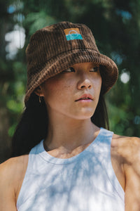 Corduroy Bucket Hat - KE'ALA BIKINIS ACTIVEWEAR
