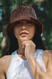 Corduroy Bucket Hat - KE'ALA BIKINIS ACTIVEWEAR