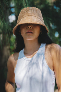 Corduroy Bucket Hat - KE'ALA BIKINIS ACTIVEWEAR