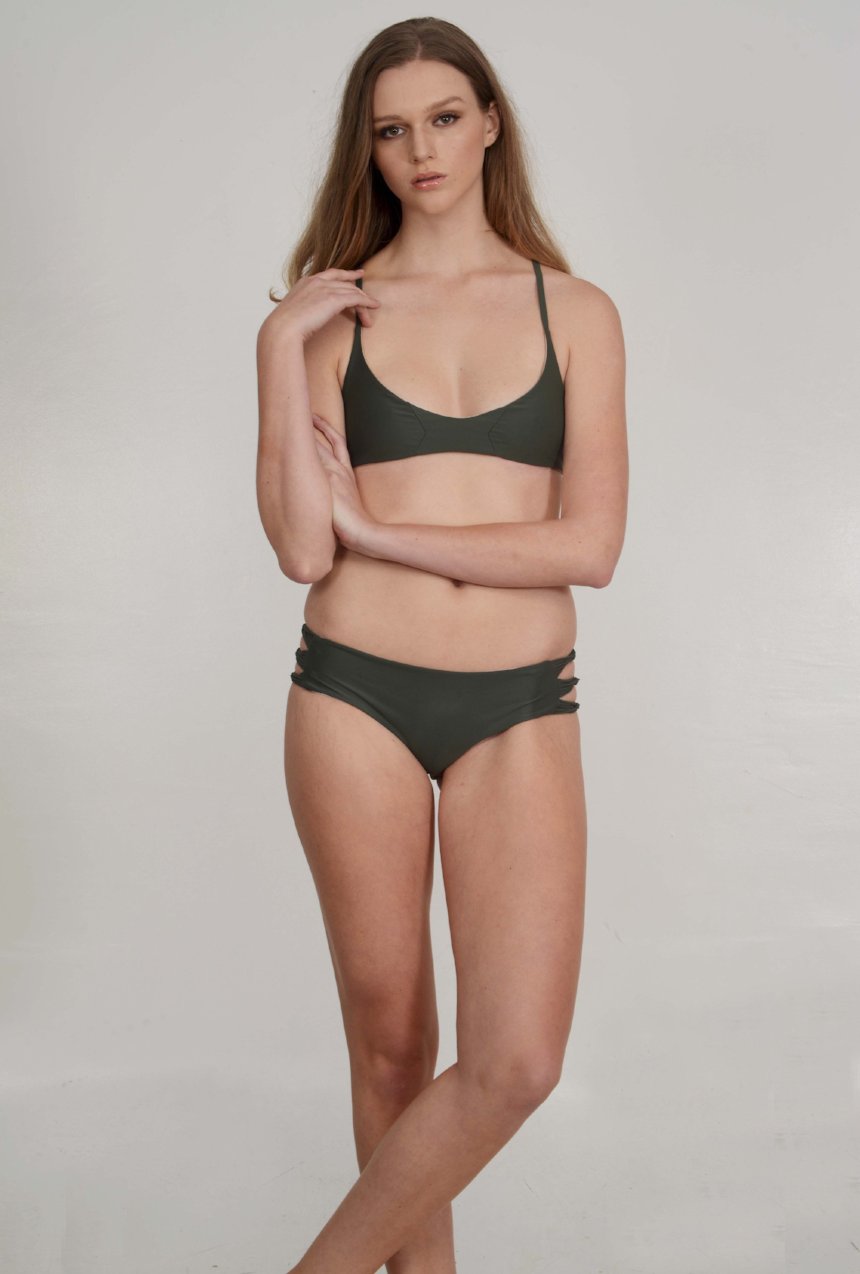 McKenna Bikini Bottom – Skinny Looped Bikini Bottom - KE'ALA BIKINIS